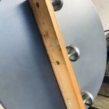 Vintage chrome metal wall hook