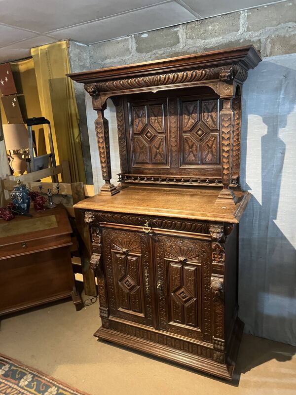 Dressoir Style Renaissance En Chêne
