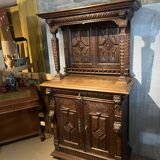 Renaissance Style Oak Sideboard