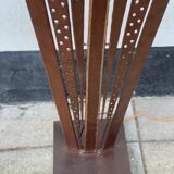 Art deco Cooper brass floor lamp
