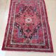 Antique Persian thick wool rug hand knotted 140 x 224 cm