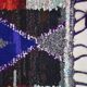 Tapis boucherouite 85x207cm