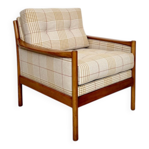 Fauteuil scandinave en - tissu