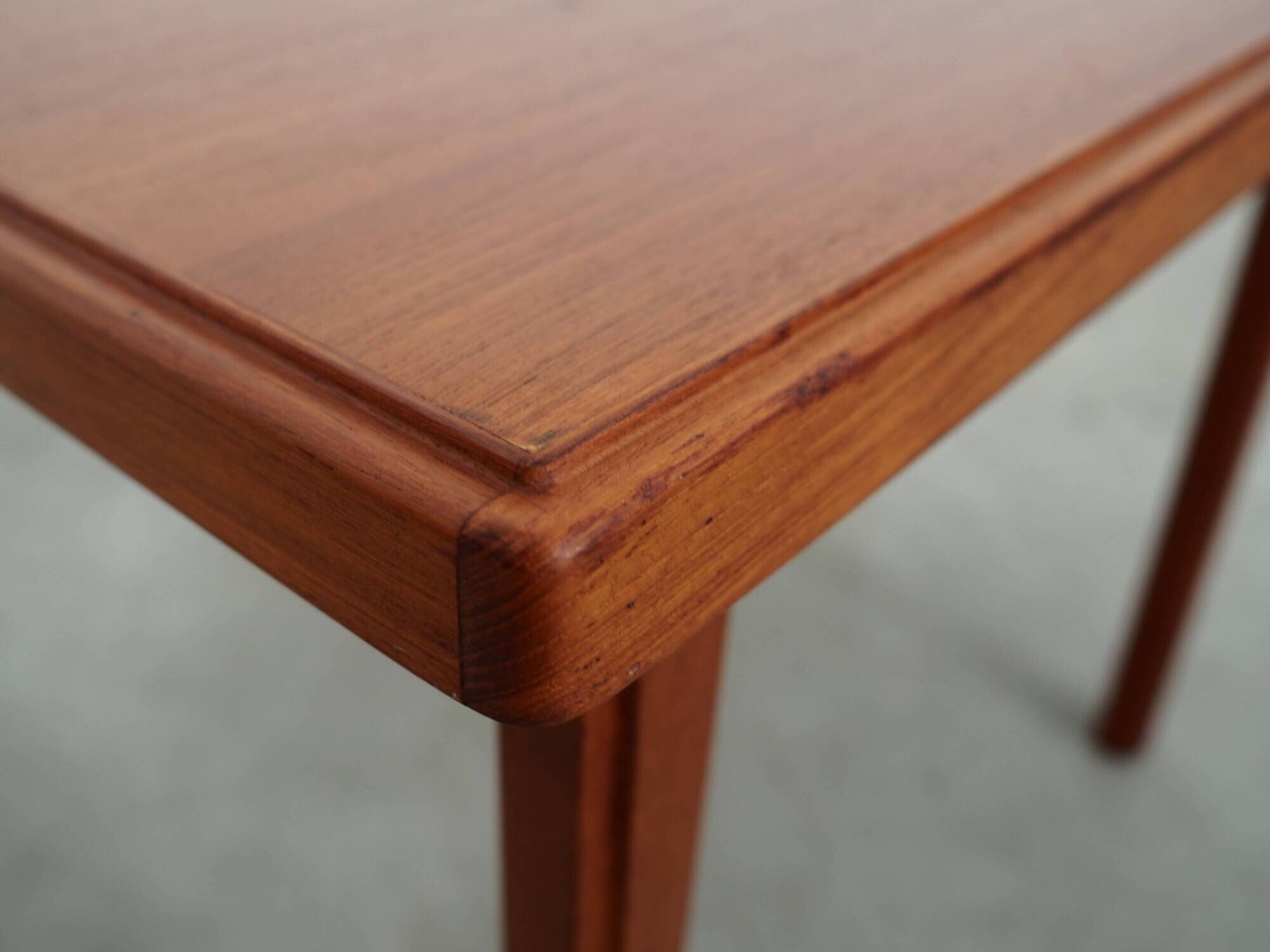 Teak coffee table, Danish design, 1970s, production: Denmark