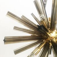 Sputnik “quadriedro” murano glass chandelier