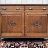 English buffet from the late 19th century in walnut.