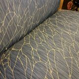 Blue voltaire sofa