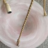 Art Deco glass paste chandelier