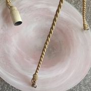 Art Deco glass paste chandelier