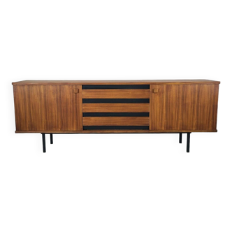 Modernist teak sideboard vintage Scandinavian design 1970
