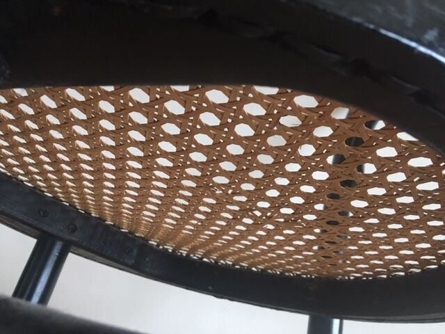 Vintage canning bistro chair