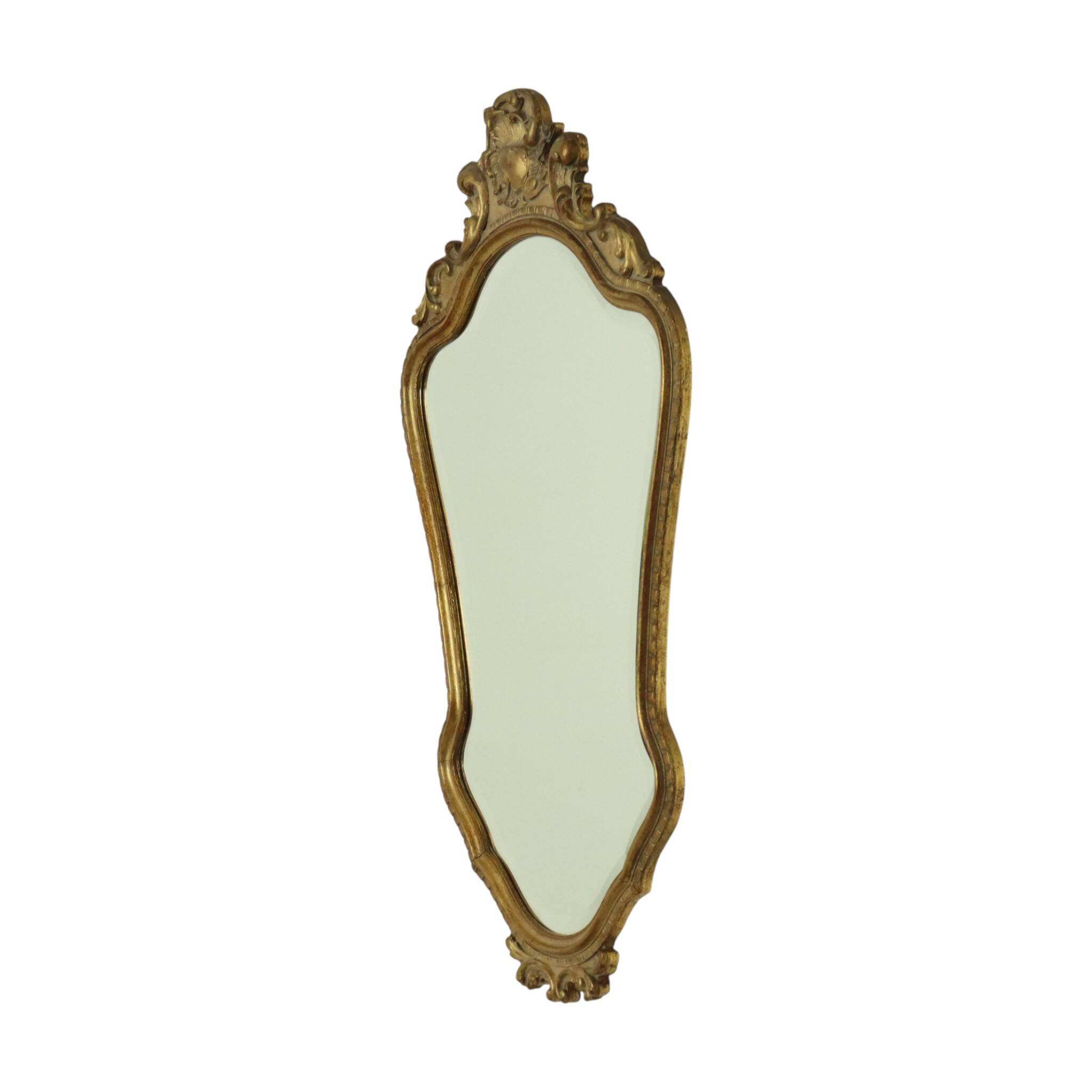Classic Facet Cut Gold Leaf Mirror Deknudt 75cm
