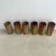 6 stoneware vases