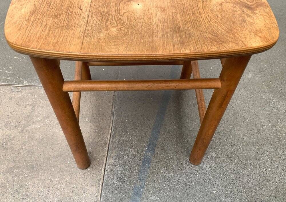 Mid-century wooden chair set of 2, 1960s