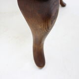 1900s antique curved armchair