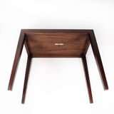 Side table in mahogany by Severin Hansen for Haslev Furniture, 1960s