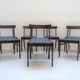 Série de 8 chaises Rundstedlung Ole Wanscher