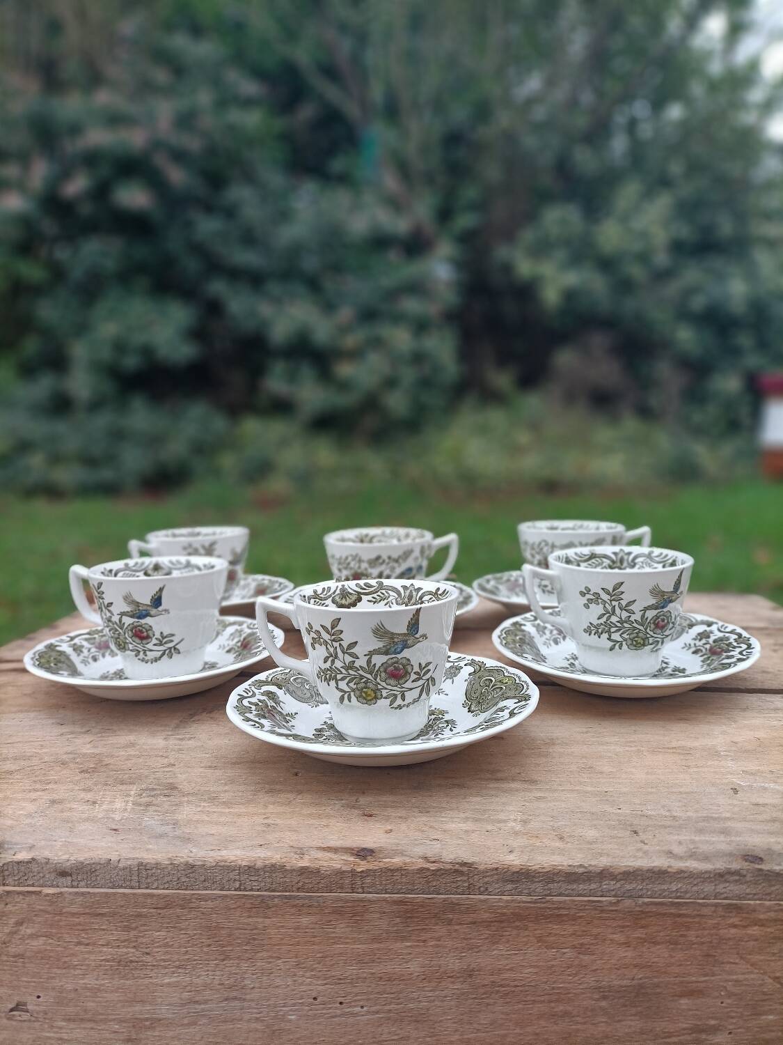 Ensemble de Tasses à Café ~ England