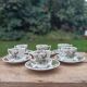 Ensemble de Tasses à Café ~ England
