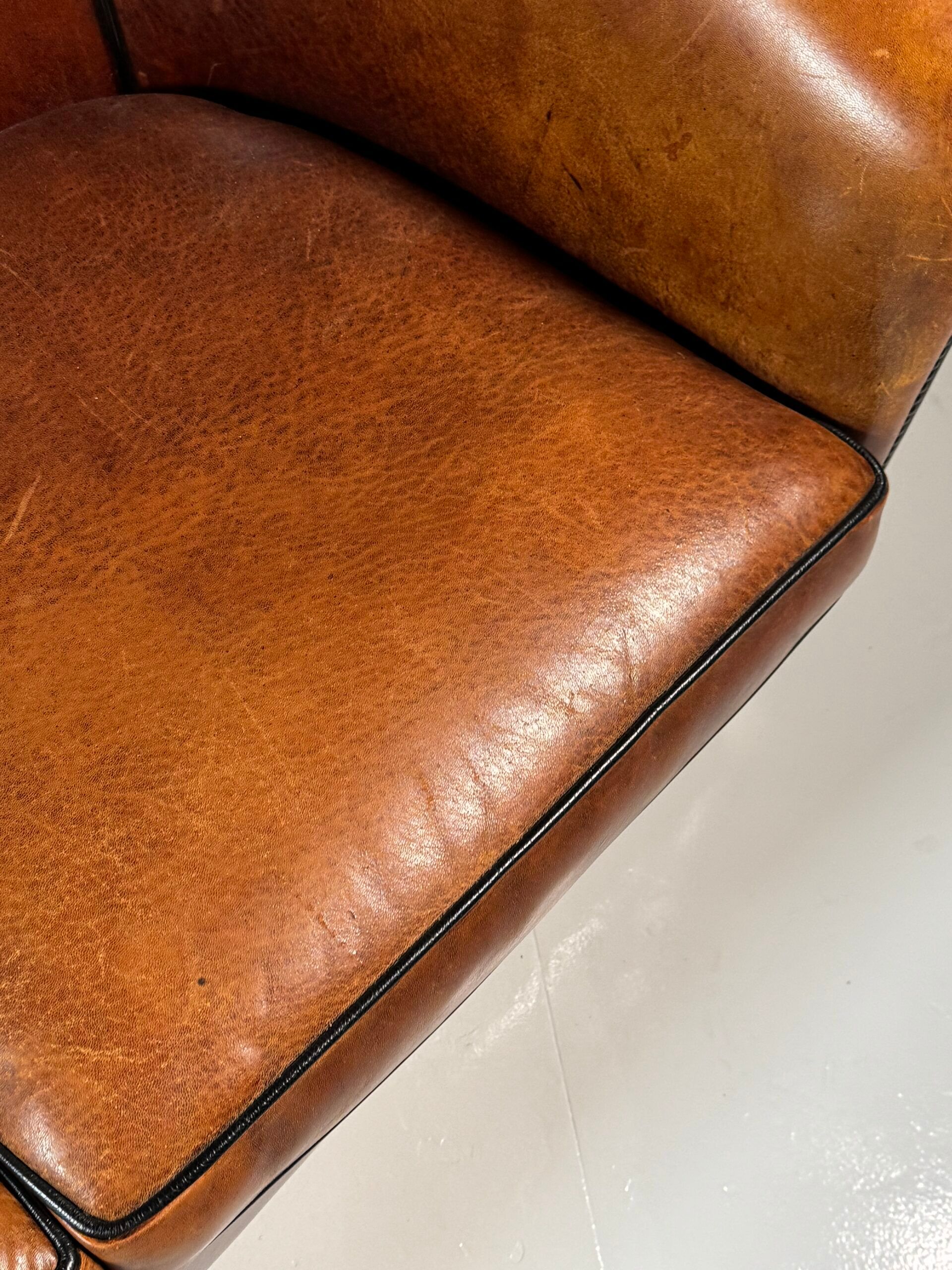 Sheepskin 3-seater classic sofa