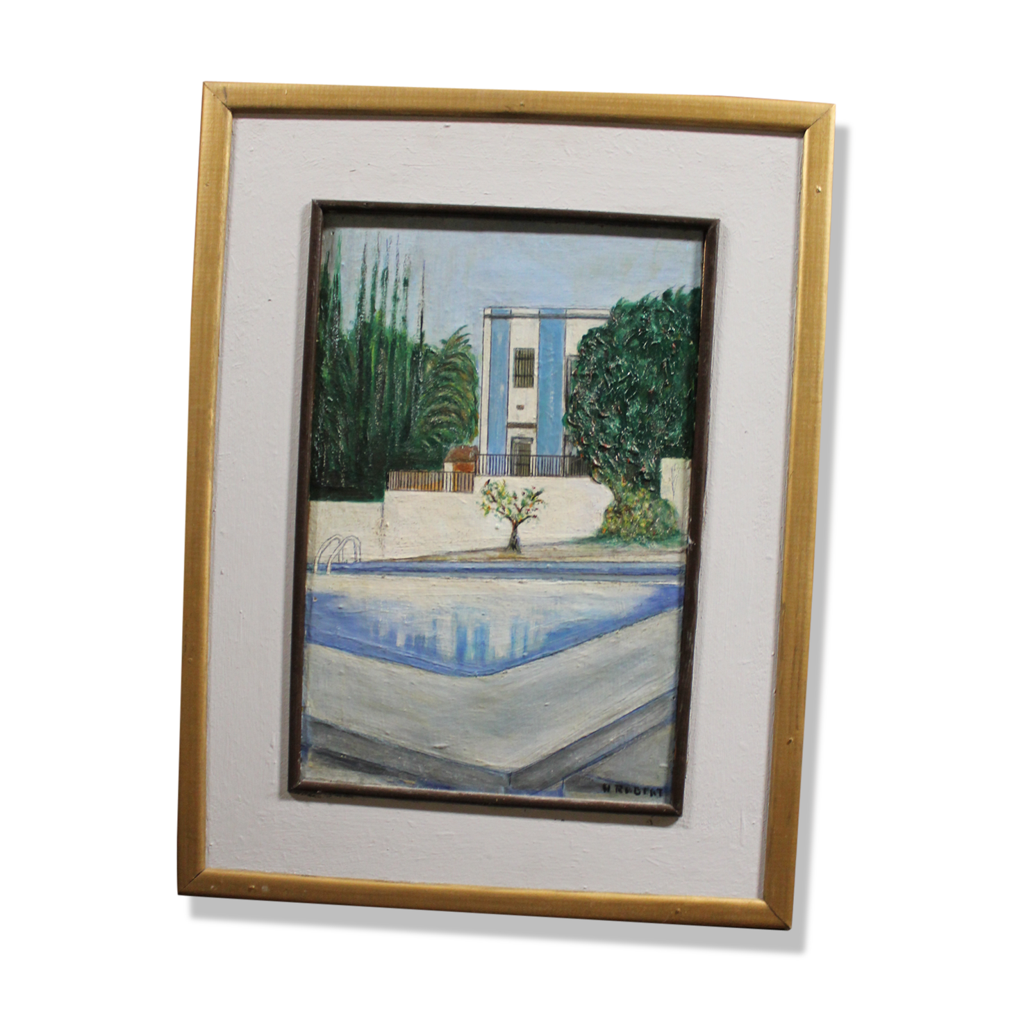 Ancient architecture painting