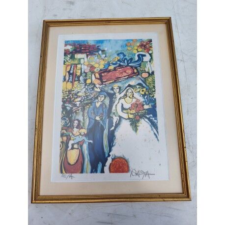 Lithograph by Raya Sorkine