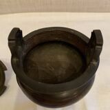 Bronze censer ashtray 1900