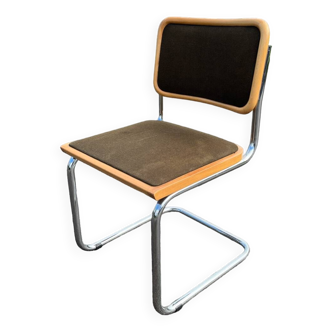 Vintage chaise cesca de marcel breuer b32 tissu