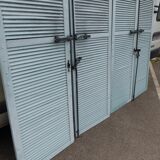 suite of 4 shutters wooden dim L 300 cm x H 228 cm