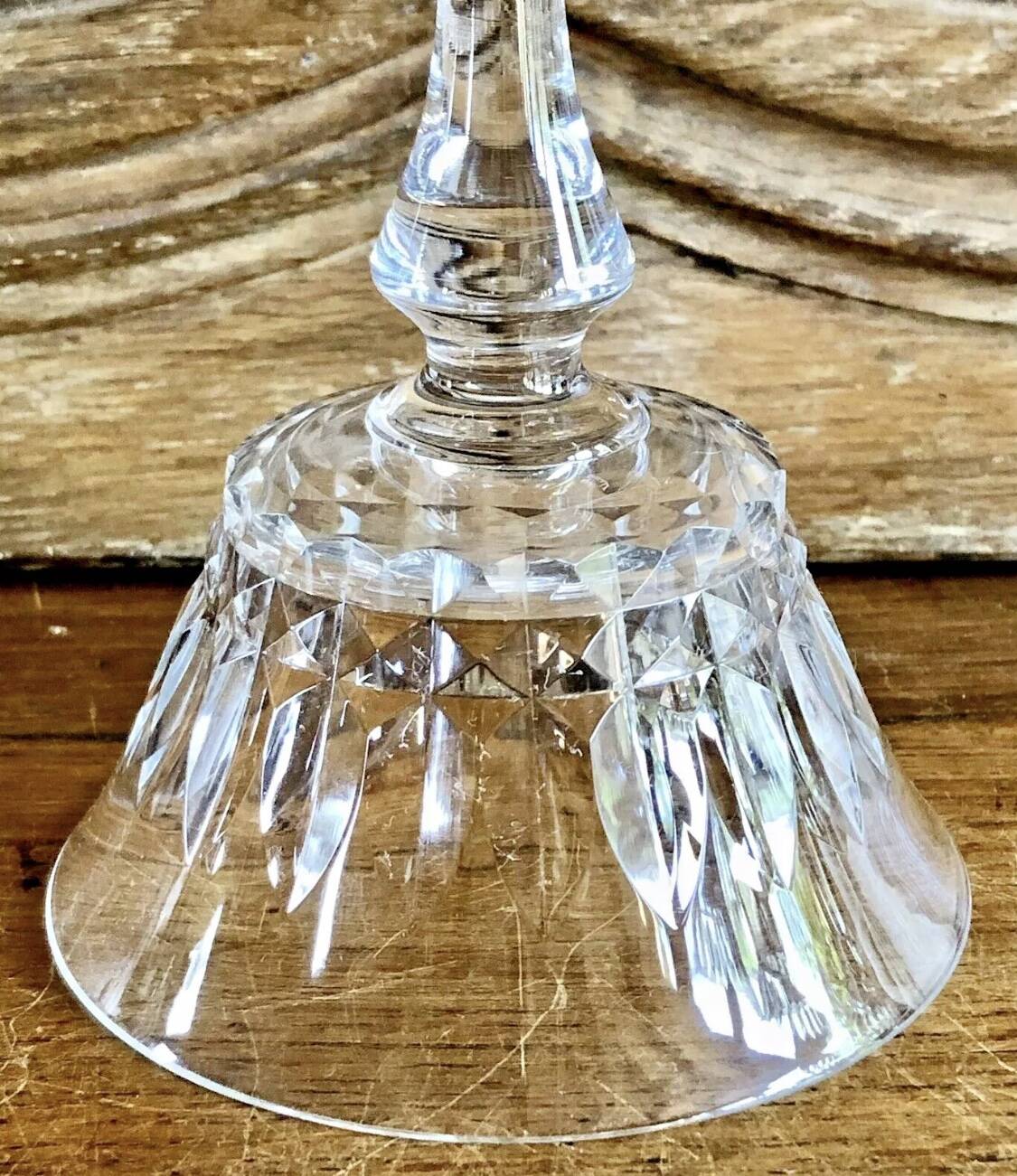 6 old Baccarat crystal champagne glasses Piccadilly model signed