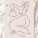 Encre de chine "L'envolée" en édition limitée