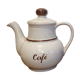 Speckled sandstone teapot