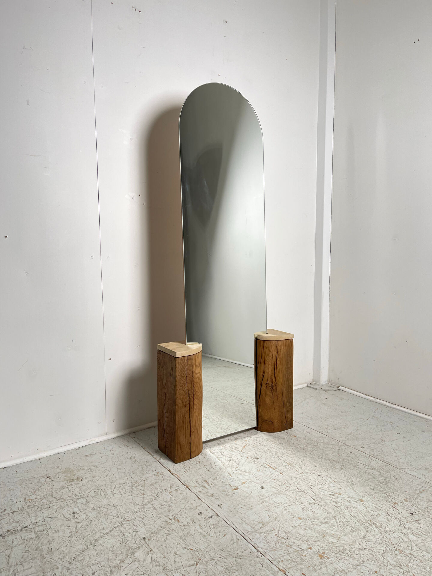 Grand miroir à poser