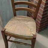 Mulched bistro chair