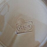 Fruit bowl, ceramic dish Vercor Vallauris style 60s 70s