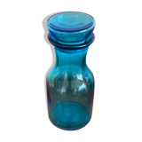 Bouteille flacon bleu