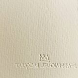 Limited edition lithograph by Jean-Michel Basquiat from the 1990s, numbered in pencil.