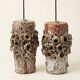 Pair of ceramic pendants by Bodil Marie Nielsen, Denmark, 1950s