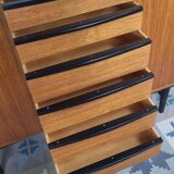 Scandinavian teak mini sideboard, Denmark, 1960s