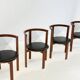 Ensemble de chaises Tranekær String par Niels Jørgen Haugesen