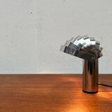 Vintage Swiss Visier table lamp from the space age by E. R. Nele for Temde, 1970s.