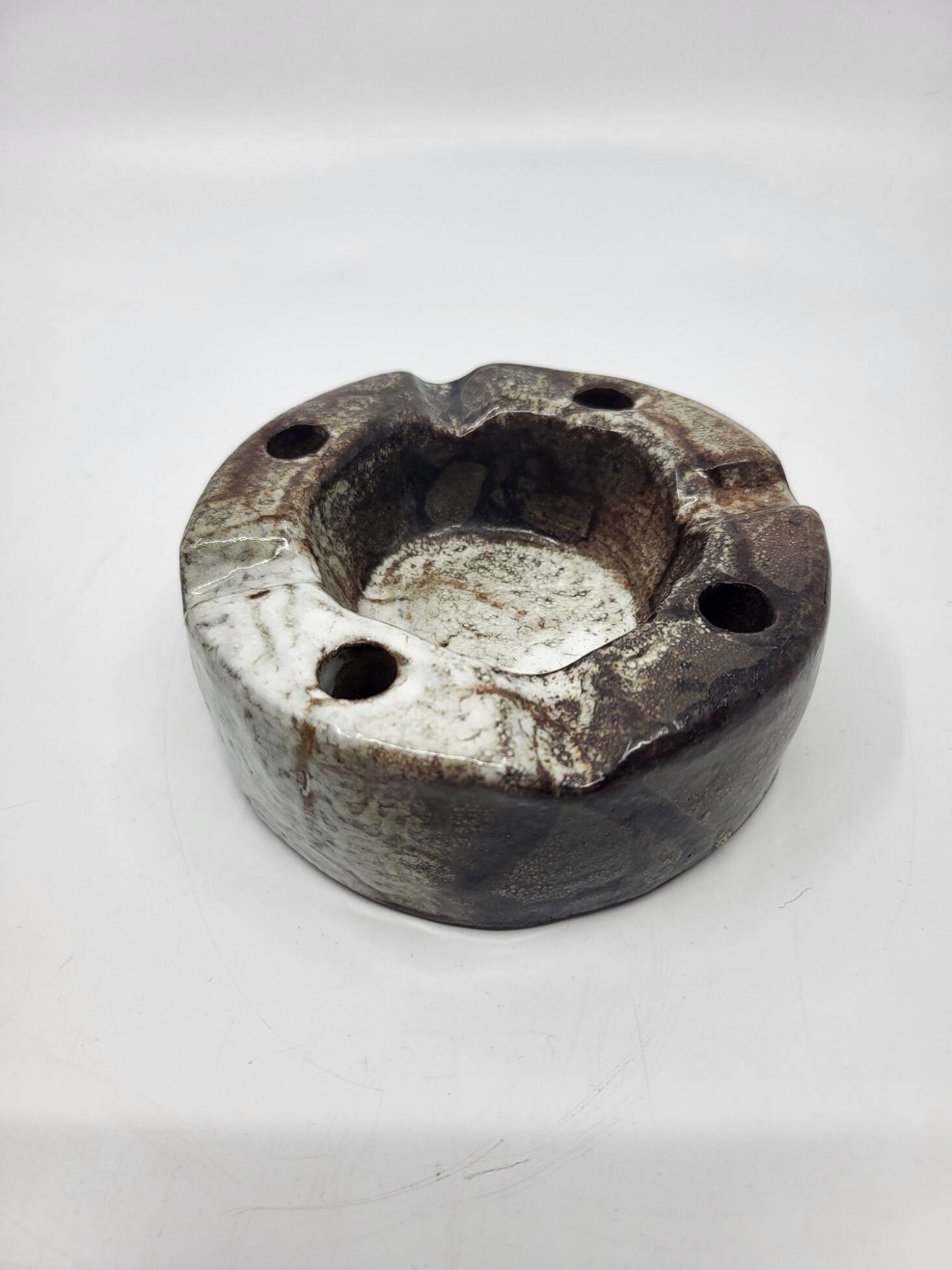 Ceramic catchall, Brutalist France Alsace