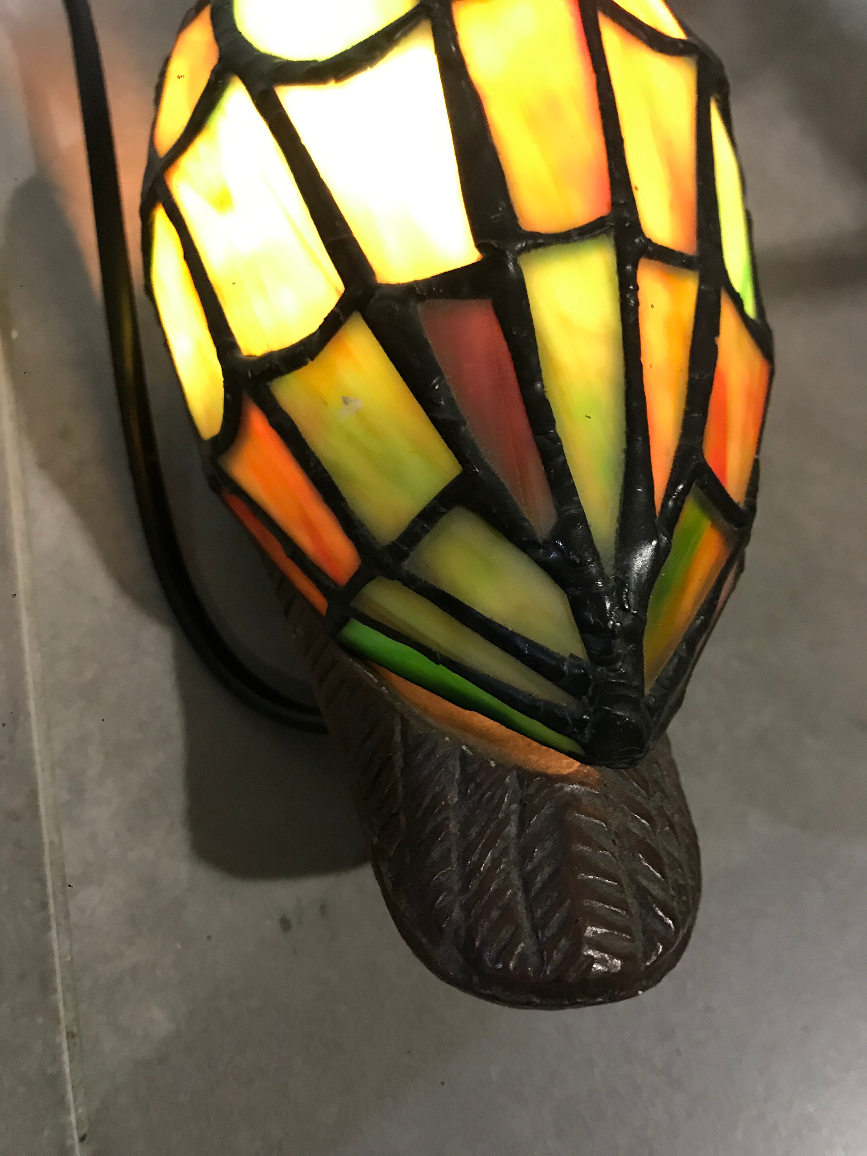 Tiffany duck lamp