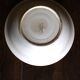 Blue salad bowl with Digoin Art Deco flowers