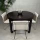 Adjustable vintage dining table (round/oval) – 1970s