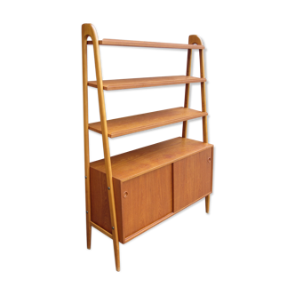 Bibliothèque scandinave en teck