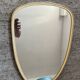 Miroir asymétrique forme libre des années 60-70