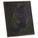 Mid-century pastel oil abstract painting, Danish artist, patinated wooden frame.