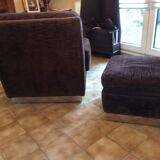 Armchair and footrest 1970