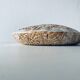 Grand vase plat forme lentille